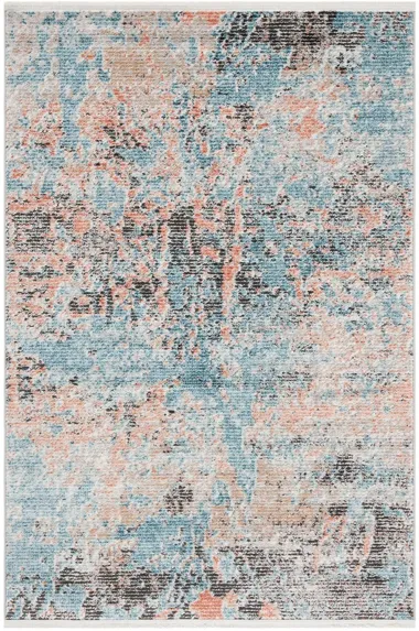 Shivan Area Rug in Blue / Ivory by Safavieh