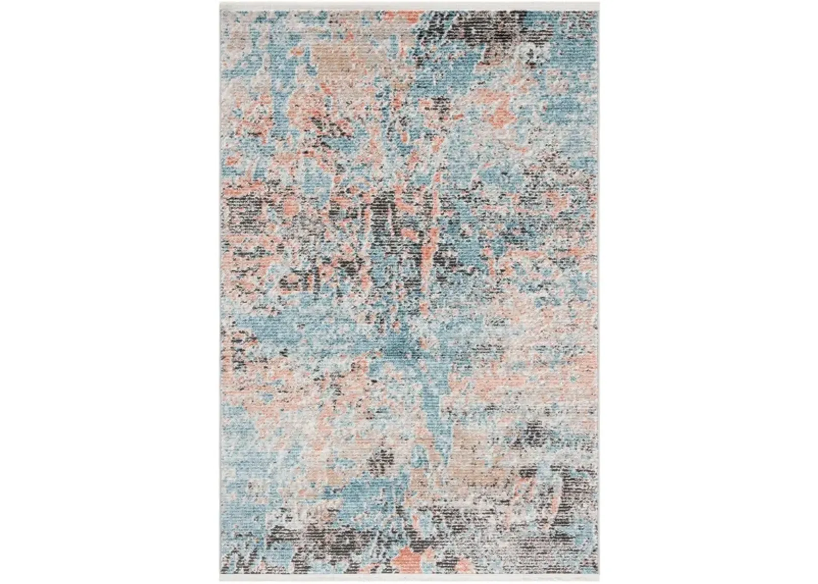 Shivan Area Rug in Blue / Ivory by Safavieh