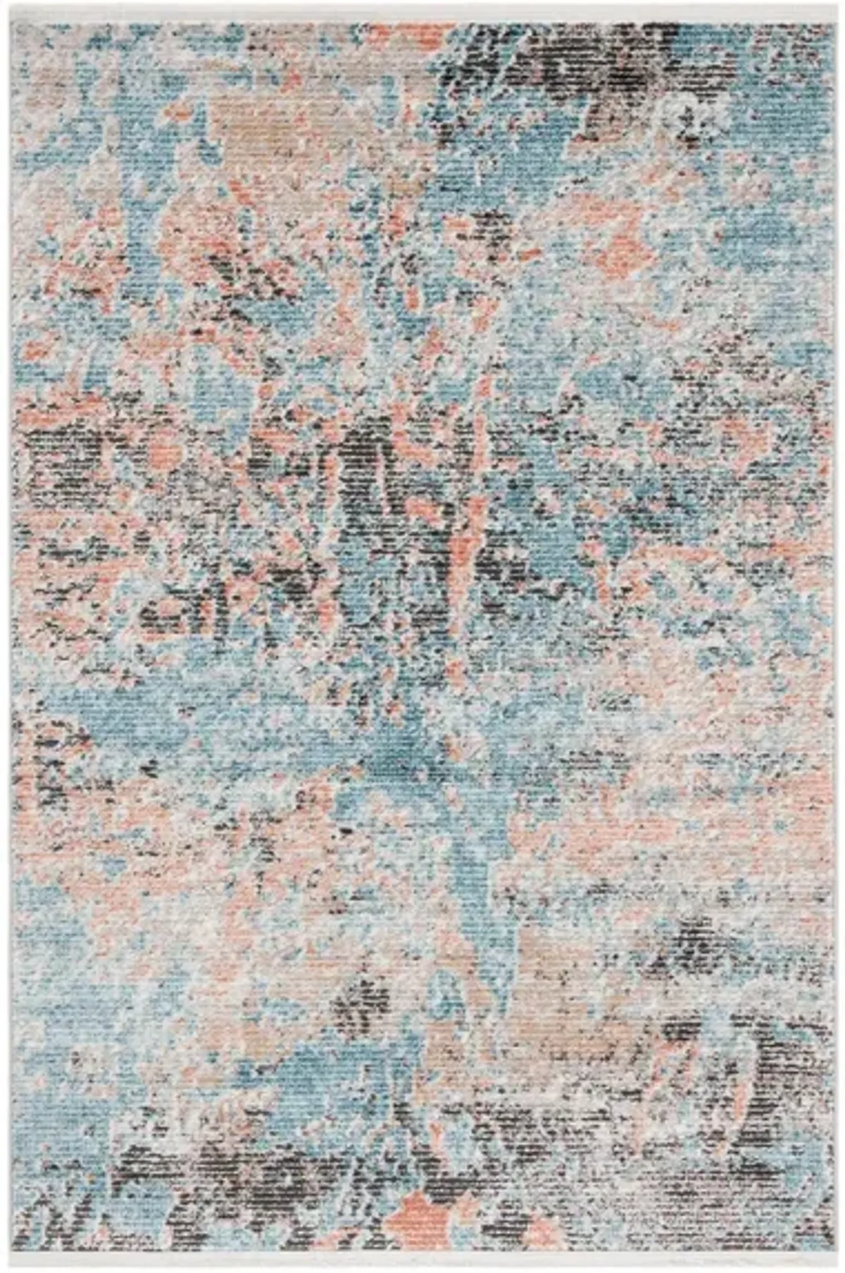 Shivan Area Rug in Blue / Ivory by Safavieh