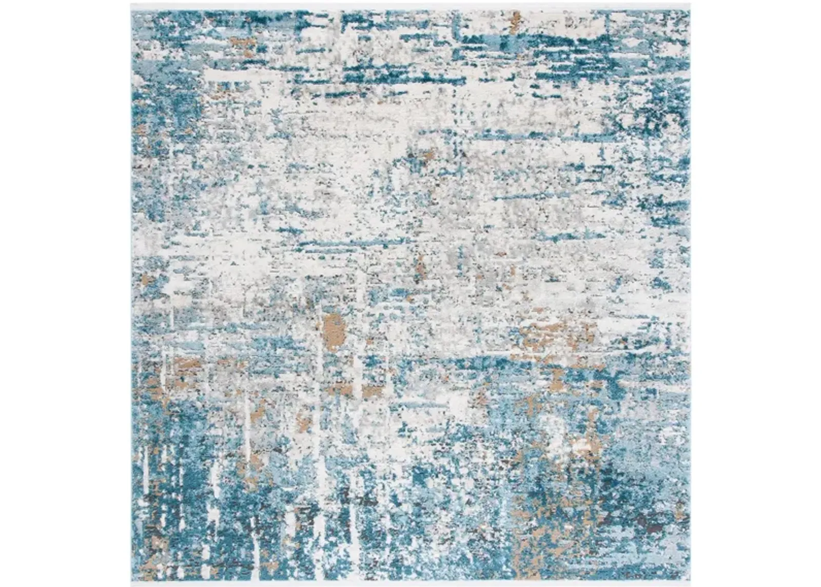 Shivan Area Rug in Gray / Blue by Safavieh