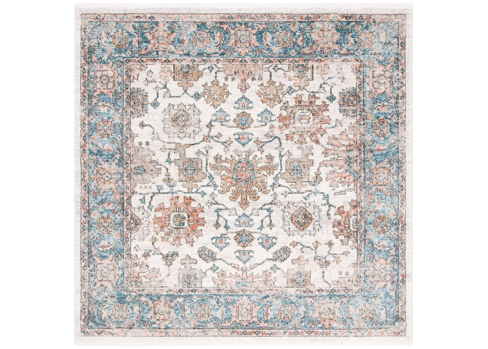 Shivan Area Rug in Gray / Blue by Safavieh