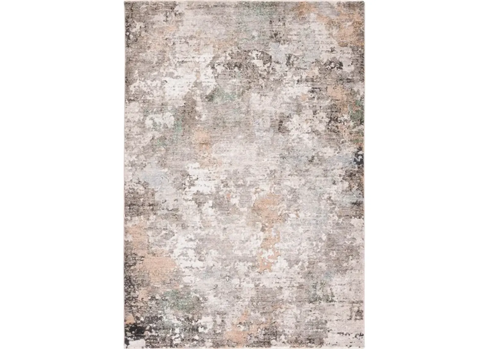 Jasmine Area Rug in Gray & Gold by Safavieh