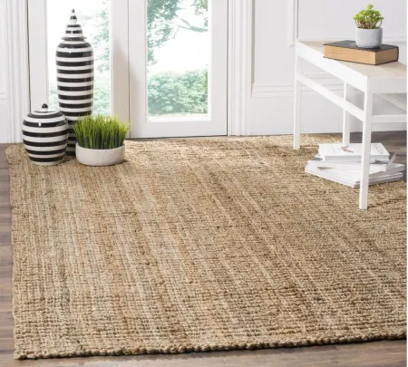 Natural Fiber Area Rug in Natural by Safavieh