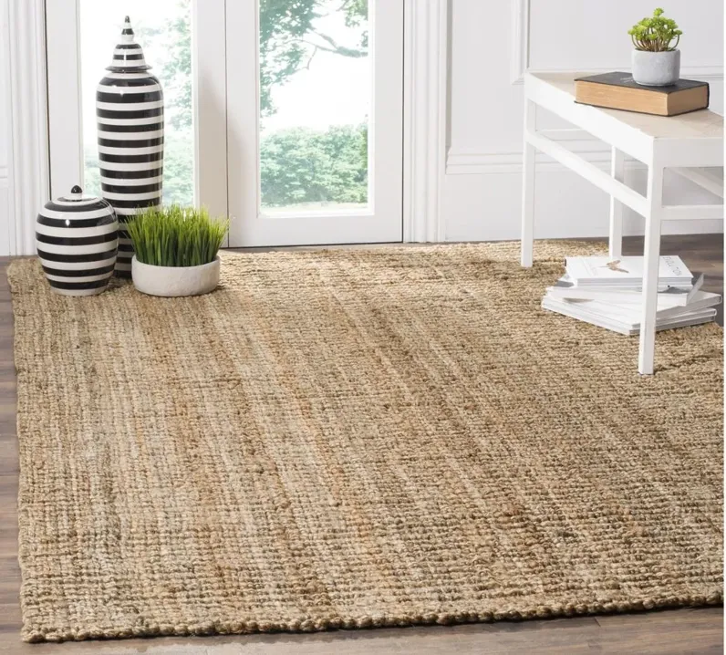 Natural Fiber Area Rug in Natural by Safavieh