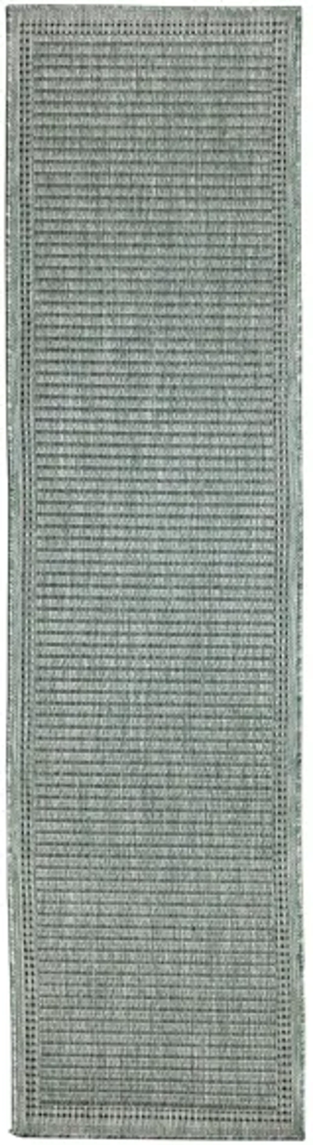 Liora Manne Malibu Simple Border Indoor/Outdoor Runner Rug