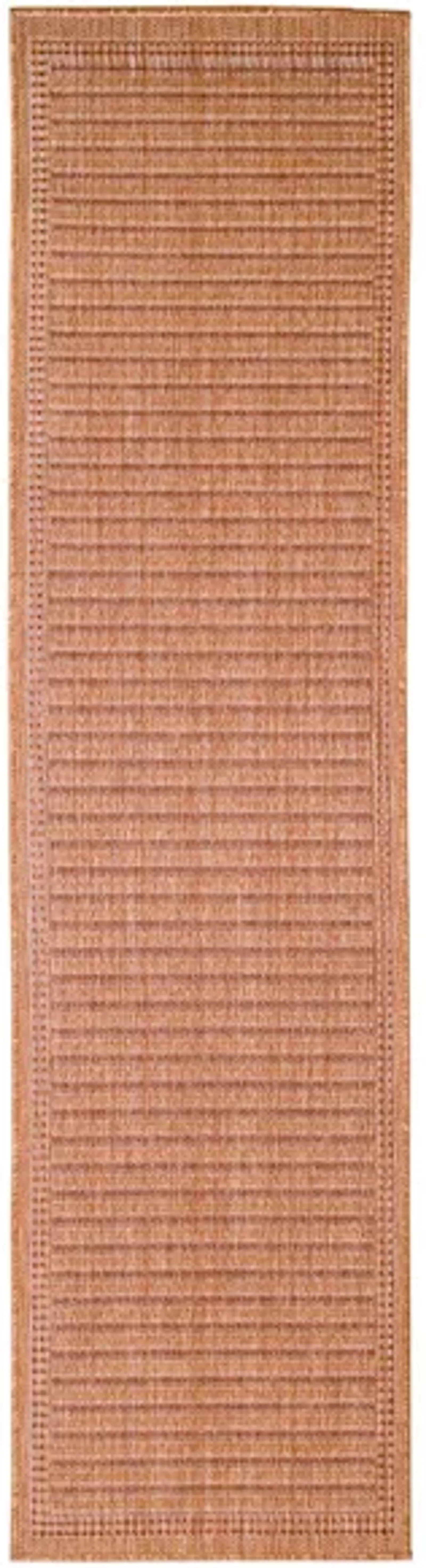 Liora Manne Malibu Simple Border Indoor/Outdoor Runner Rug