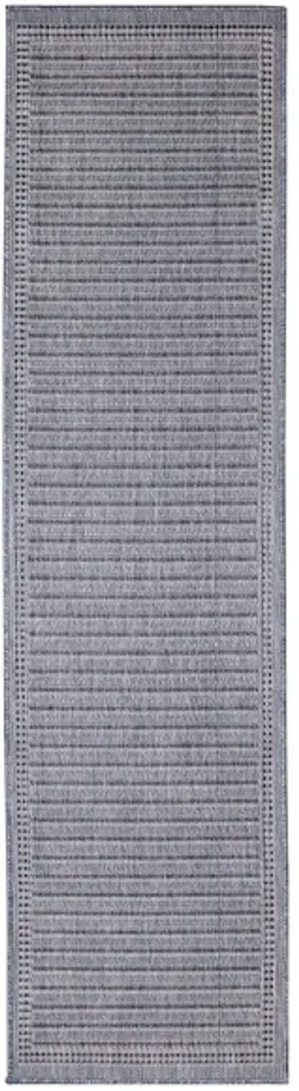 Liora Manne Malibu Simple Border Indoor/Outdoor Runner Rug