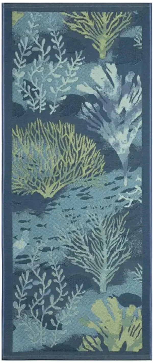 Esencia Coral Garden Indoor/Outdoor Mat