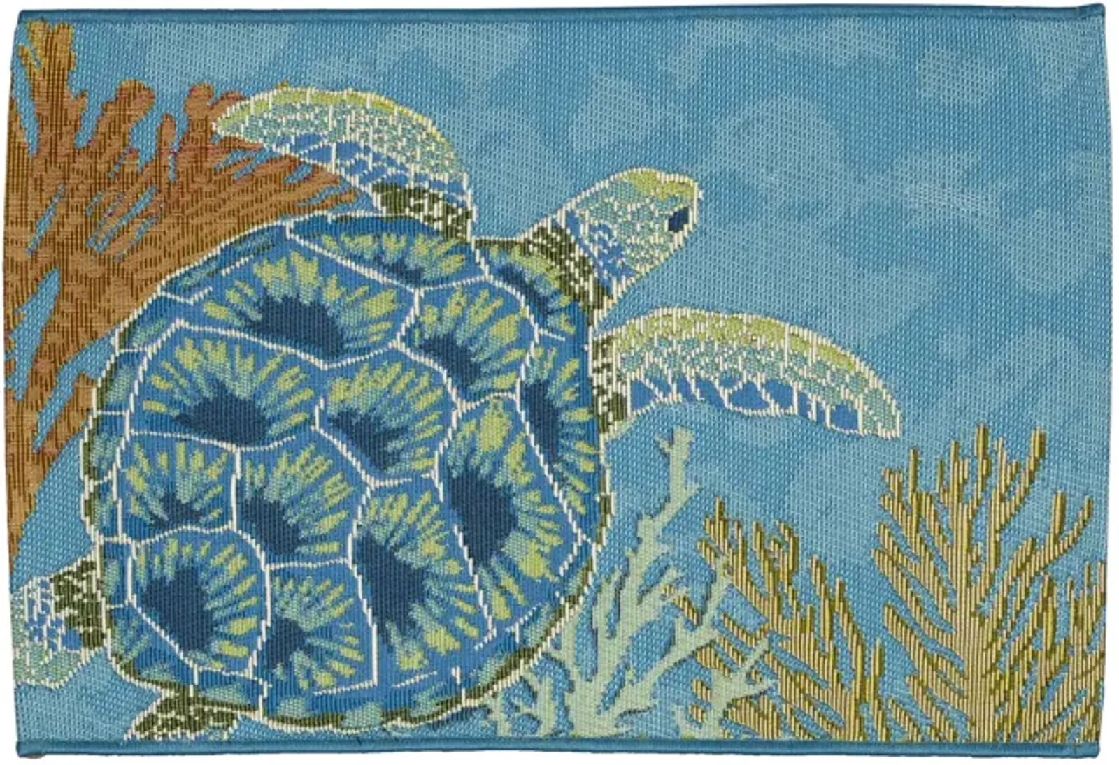 Esencia Sea Turtle Garden Indoor/Outdoor Mat