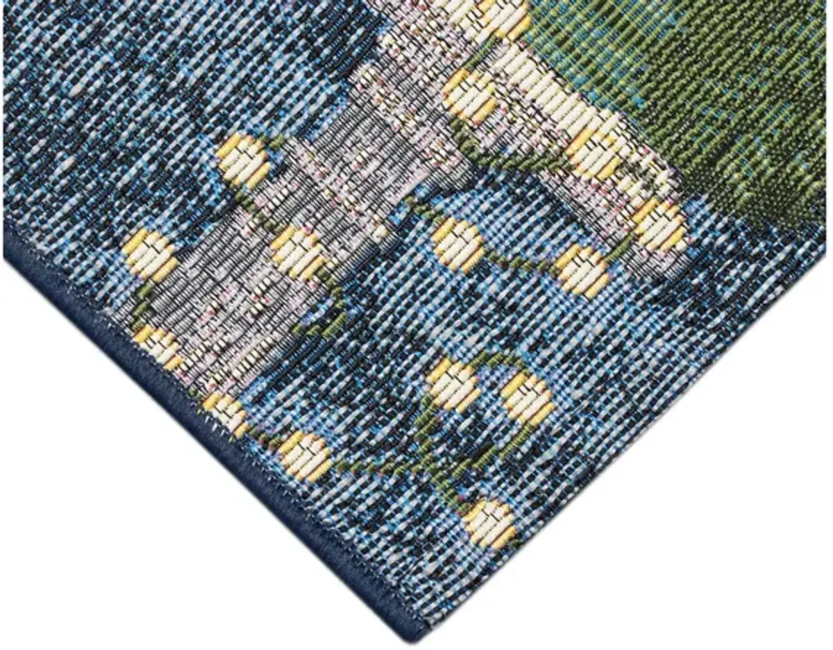 Esencia Birdhouse Holiday Indoor/Outdoor Mat