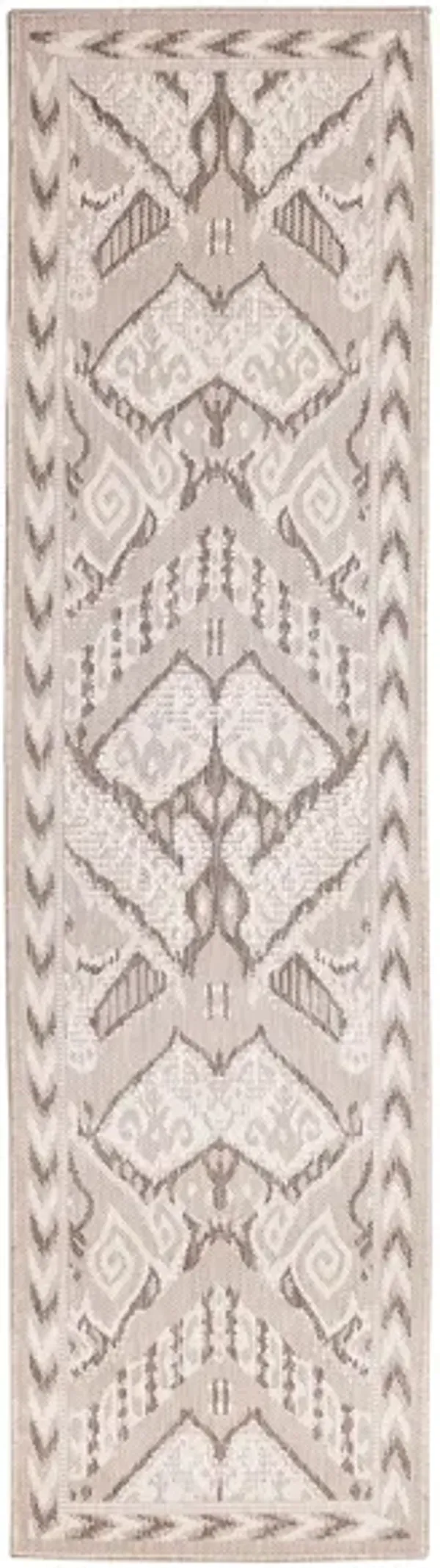 Liora Manne Malibu Ikat Indoor/Outdoor Runner Rug