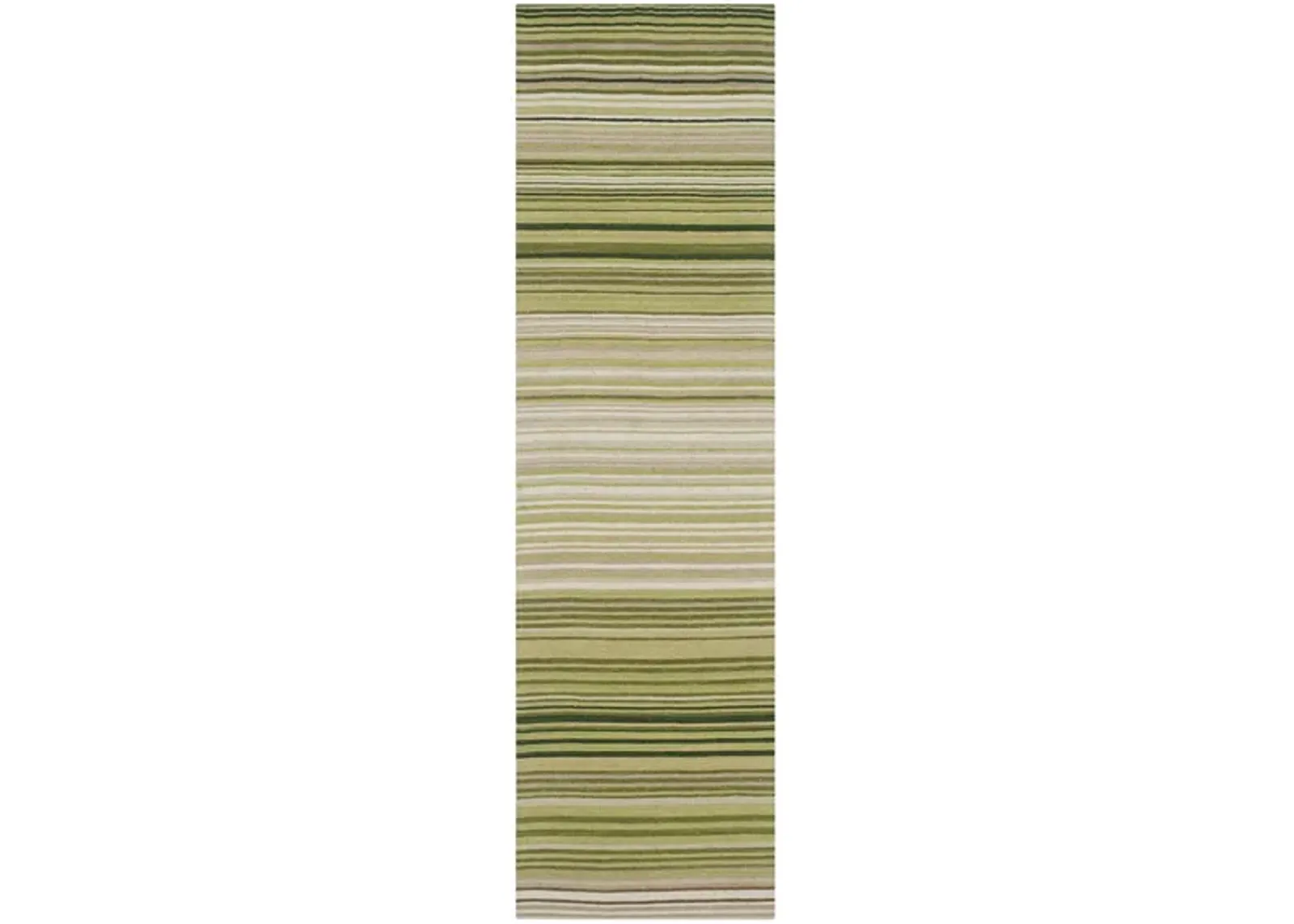 Marbella Runner Rug in Green by Safavieh