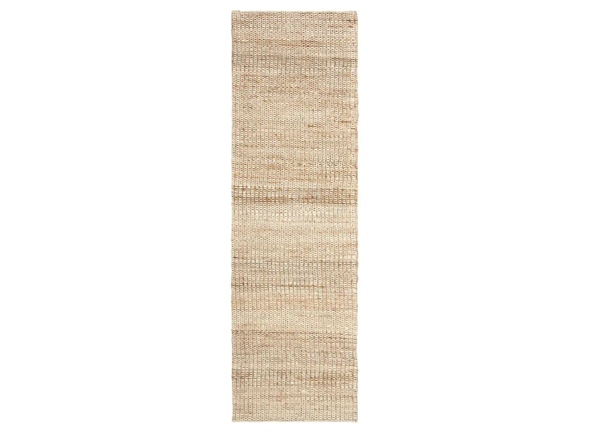 Marbella Runner Rug in Natural/Ivory by Safavieh