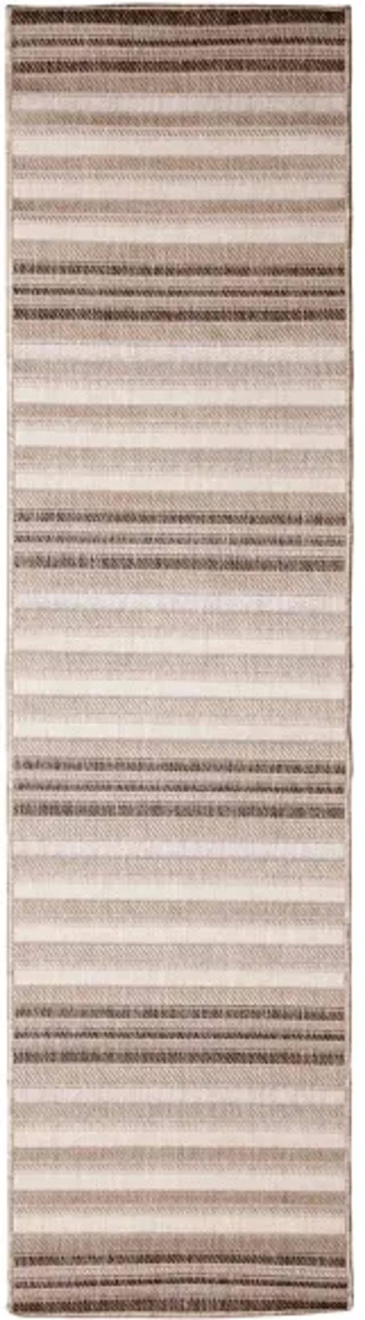 Liora Manne Malibu Faded Stripe Indoor/Outdoor Runner Rug