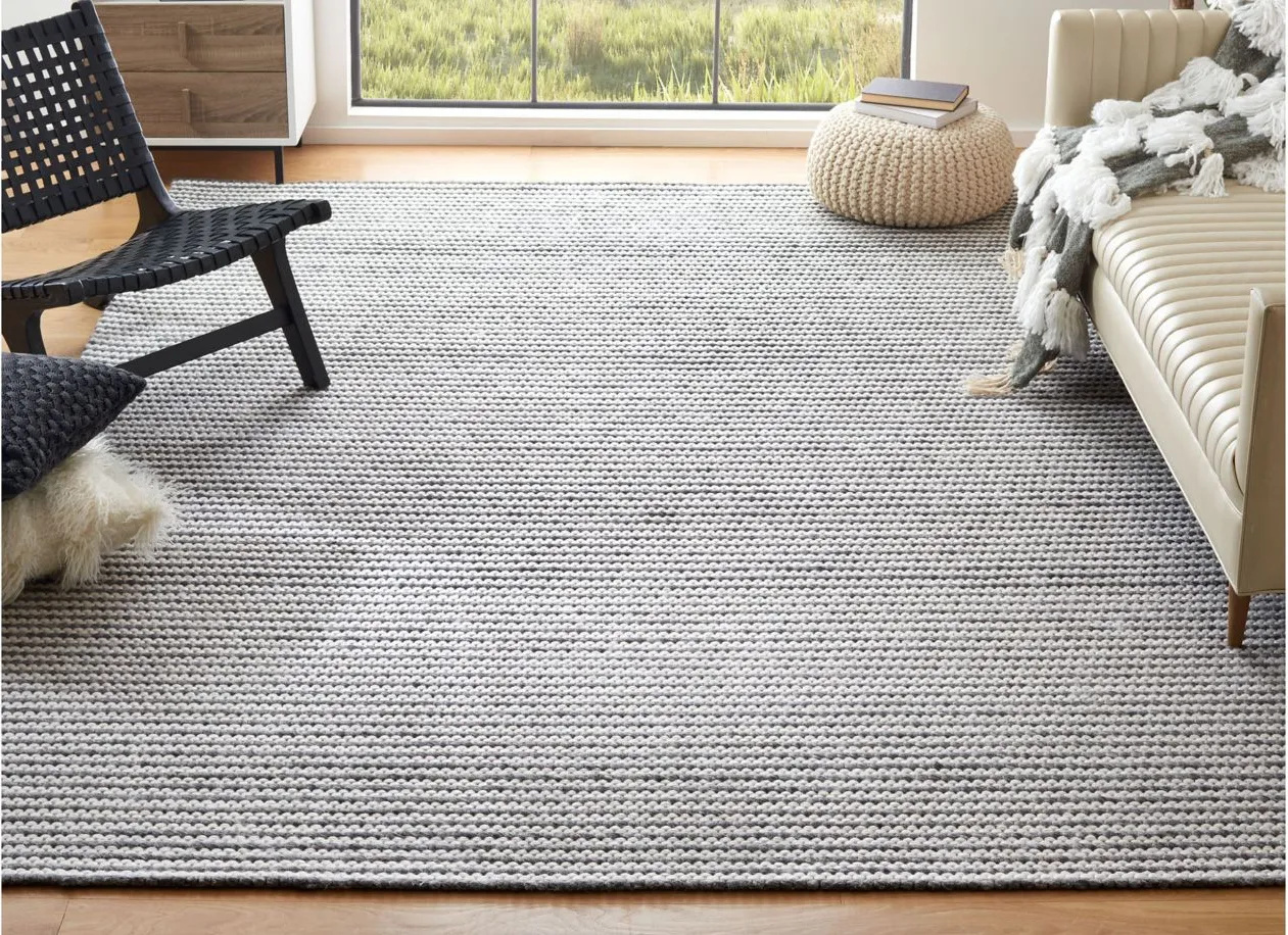 Marbella III Area Rug in Charcoal/Ivory by Safavieh