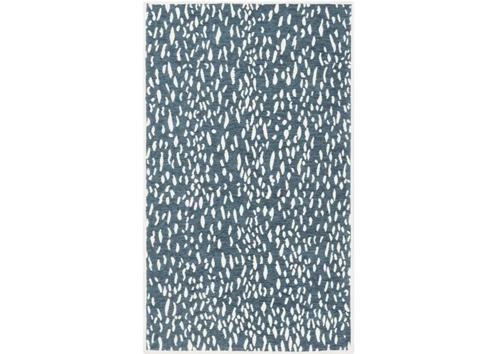 Marbella Runner Rug in Blue/Ivory by Safavieh