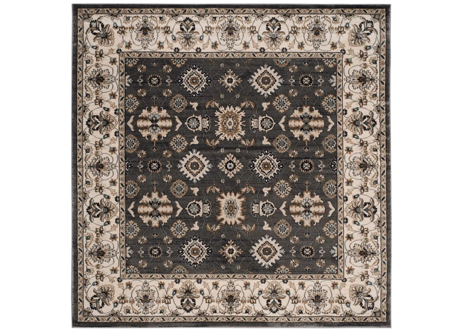 Sussex Area Rug in Gray / Cream by Safavieh