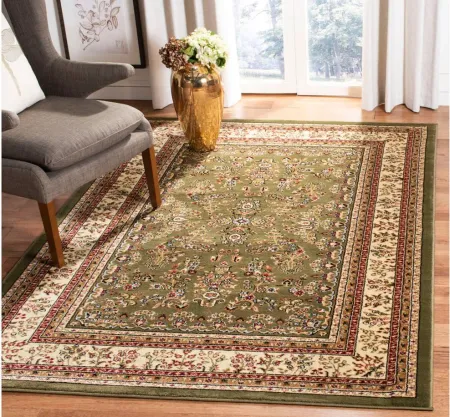 Anglia Area Rug in Sage / Ivory by Safavieh