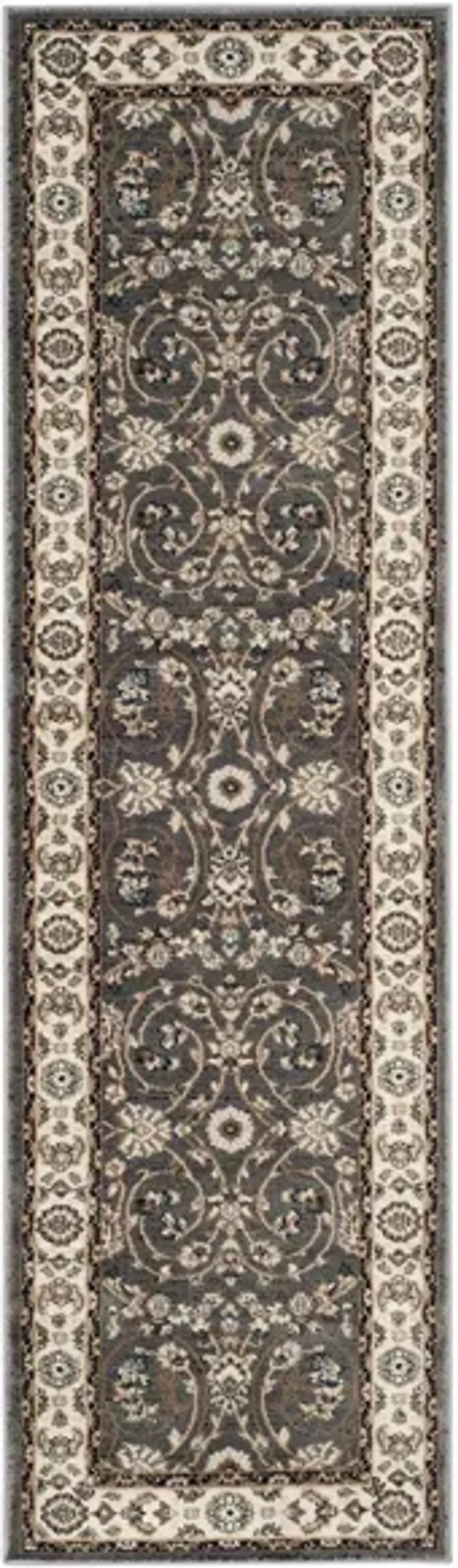 Charnwood Runner Rug in Gray / Cream by Safavieh