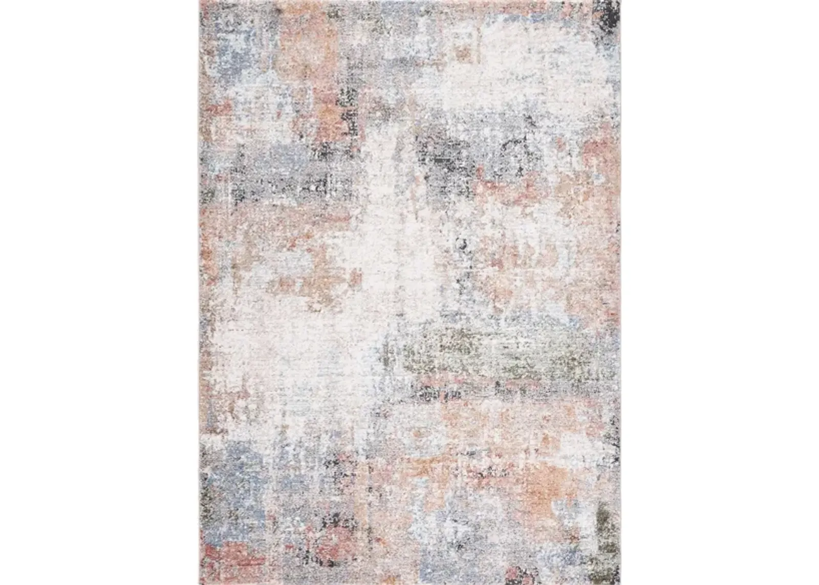 Jasmine Area Rug in Ivory & Blue by Safavieh