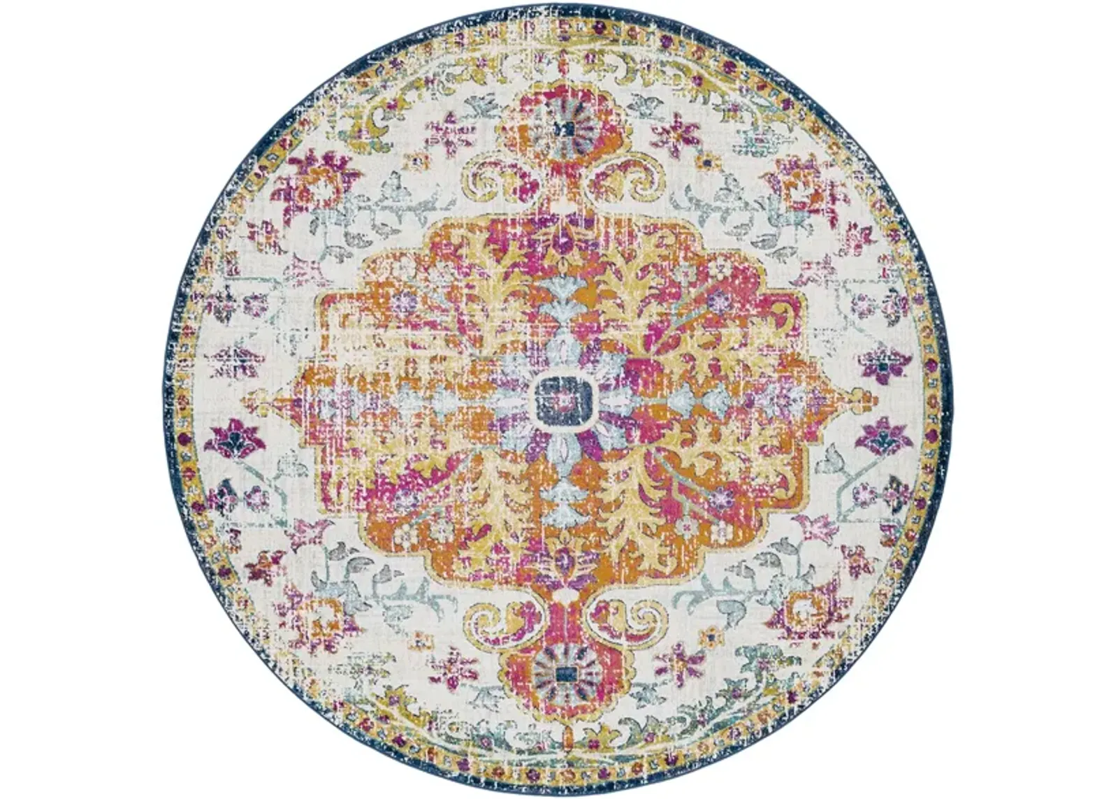 Harput Round Rug