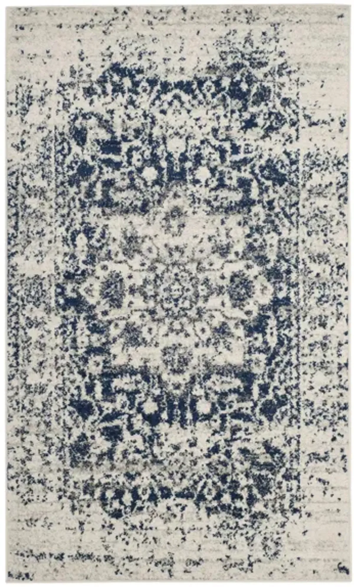 Madison Area Rug in Cream/Navy by Safavieh