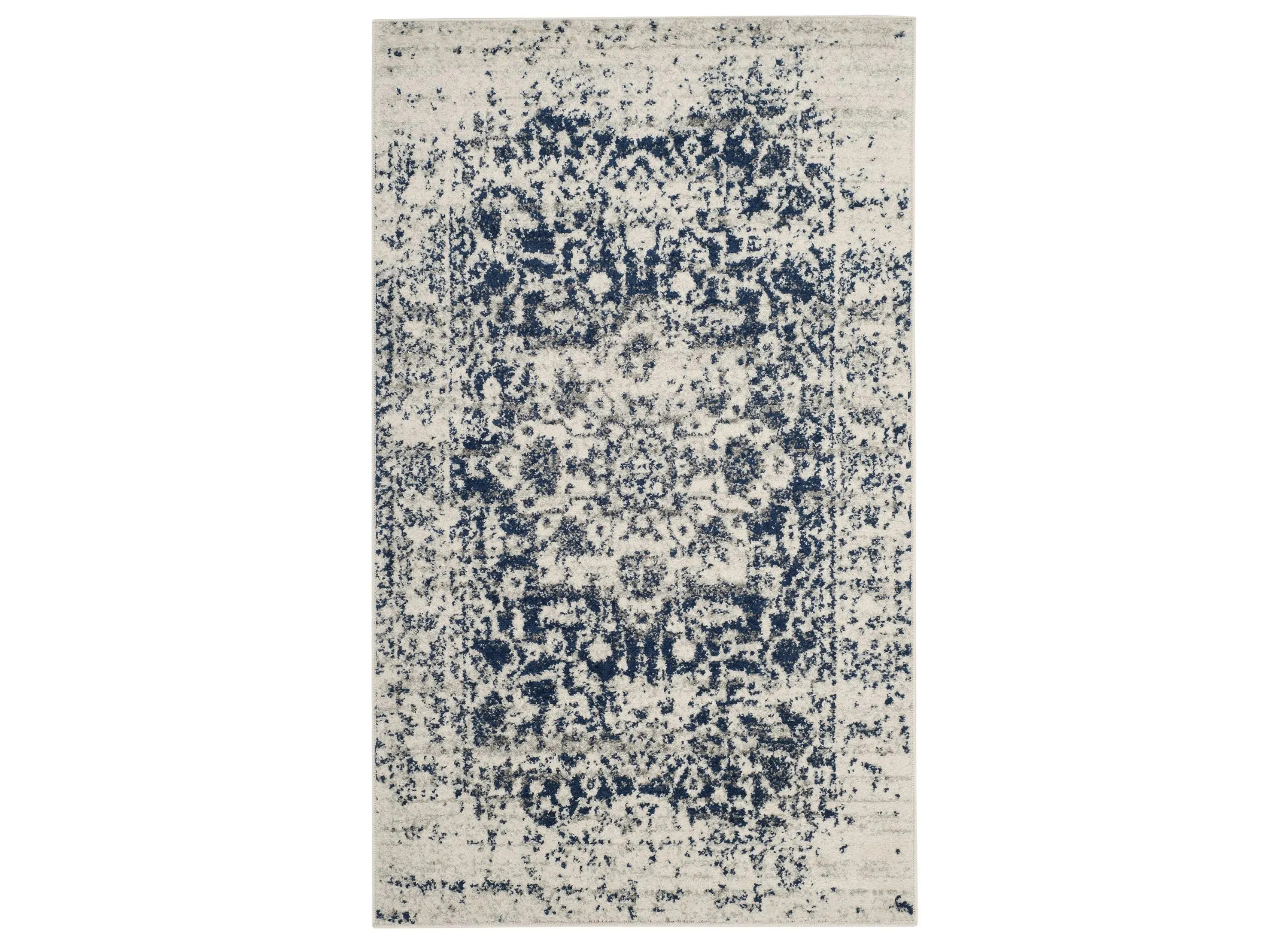 Madison Area Rug in Cream/Navy by Safavieh