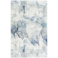 Norland Crag Rug in Light Gray, Charcoal, Butter, Denim by Surya