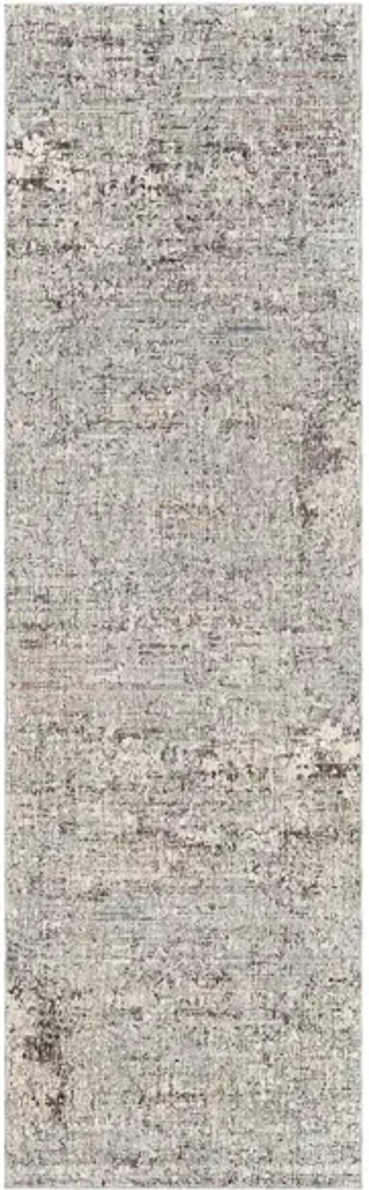 Presidential Pyrite Rug in Pale Blue, Medium Gray, Butter, Charcoal, Ivory, Bright Blue, Lime, Peach, Burnt Orange by Surya