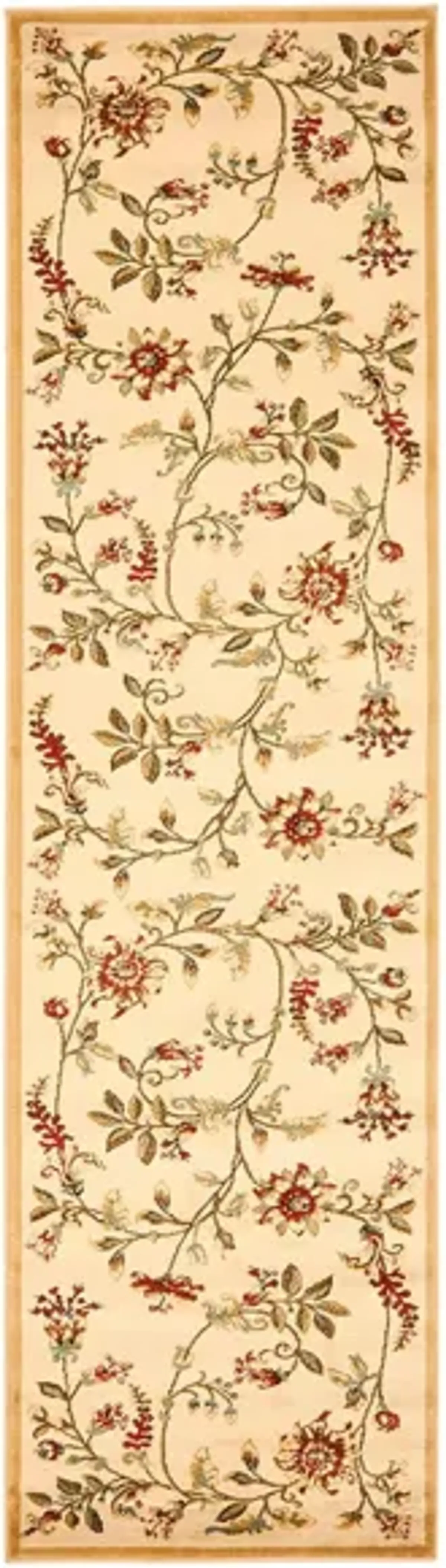 Abernethy Runner Rug in Ivory / Multi by Safavieh