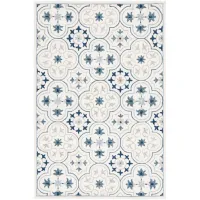 Hololive Area Rug in Ivory & Sage by Safavieh