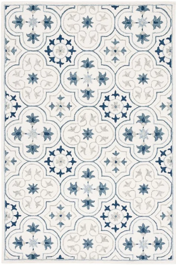 Hololive Area Rug in Ivory & Sage by Safavieh