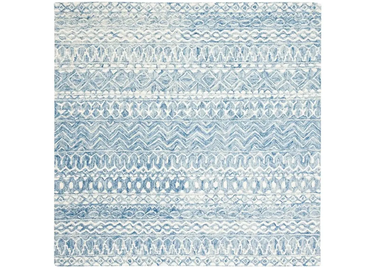 Kazuma Area Rug in Blue & Ivory by Safavieh