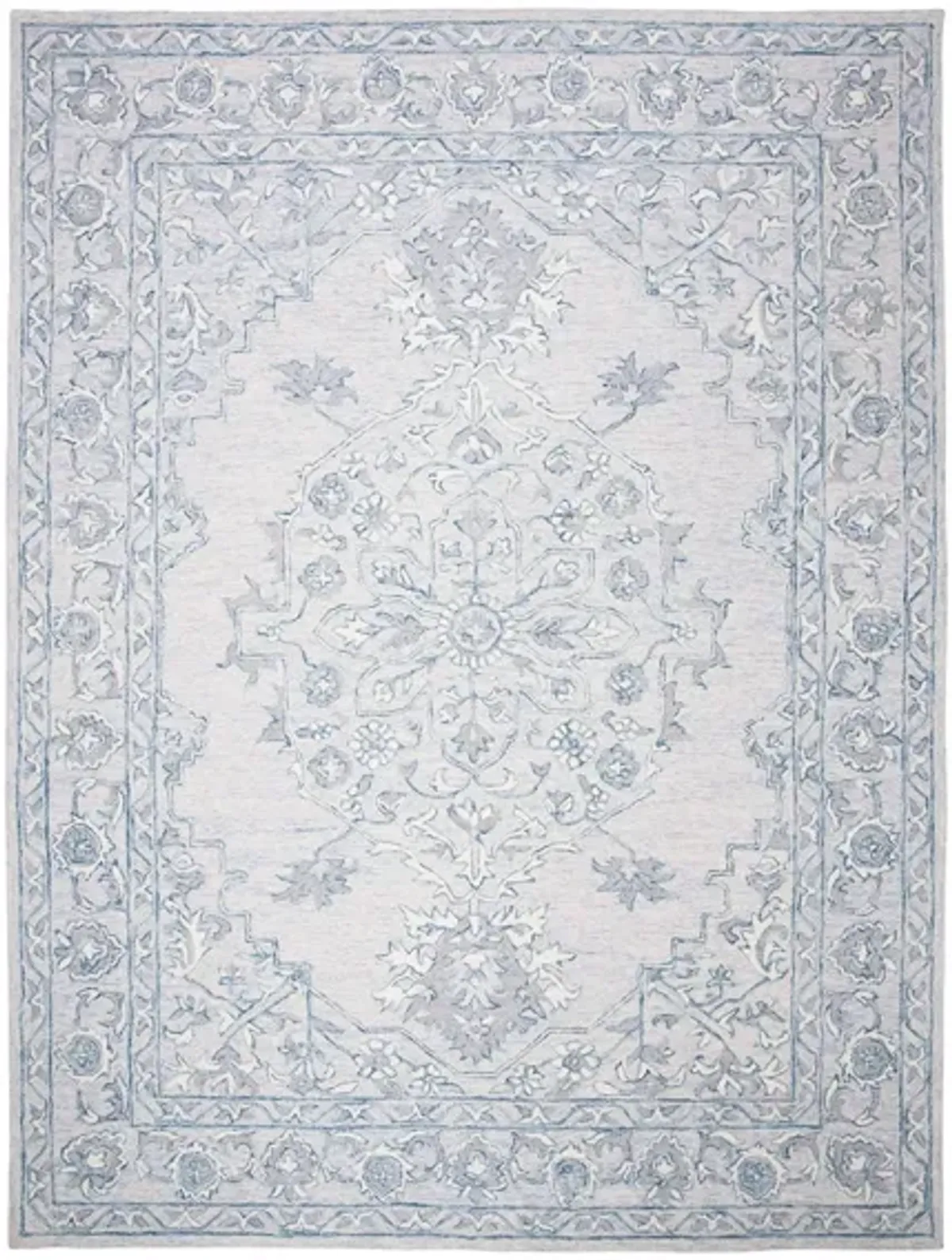 Kilimanjaro Area Rug in Light Blue & Ivory by Safavieh