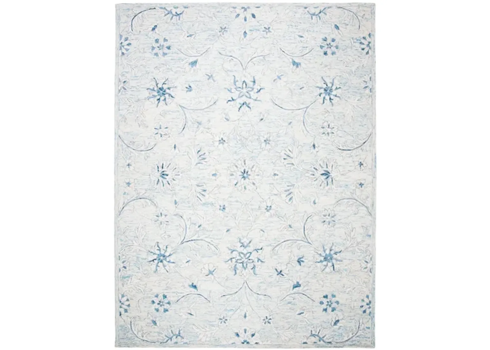 Kruse Area Rug in Light Blue & Ivory by Safavieh