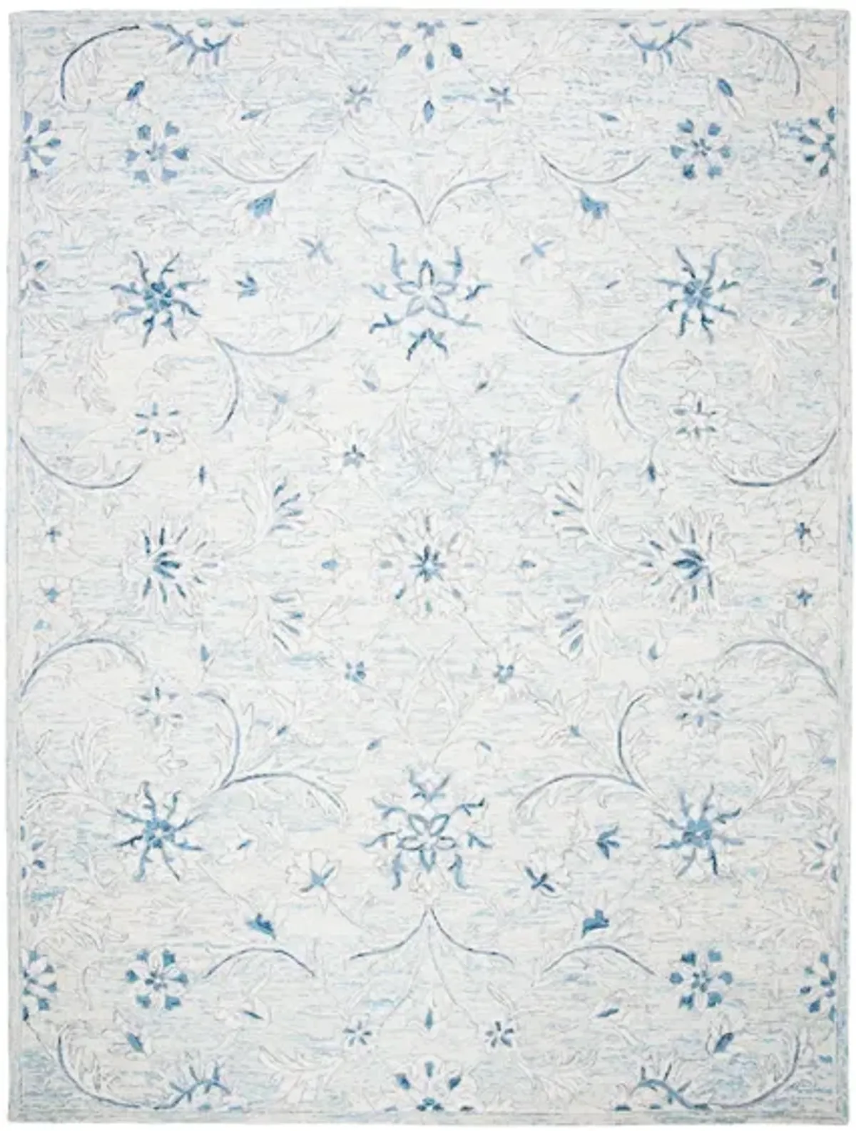 Kruse Area Rug in Light Blue & Ivory by Safavieh