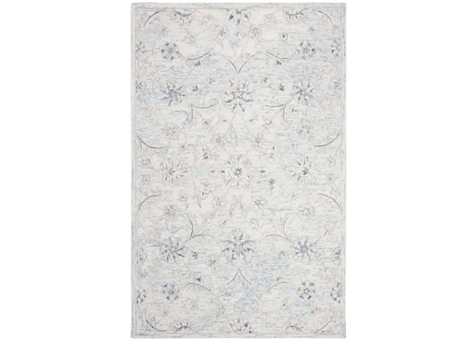 Kruse Area Rug in Light Blue & Ivory by Safavieh