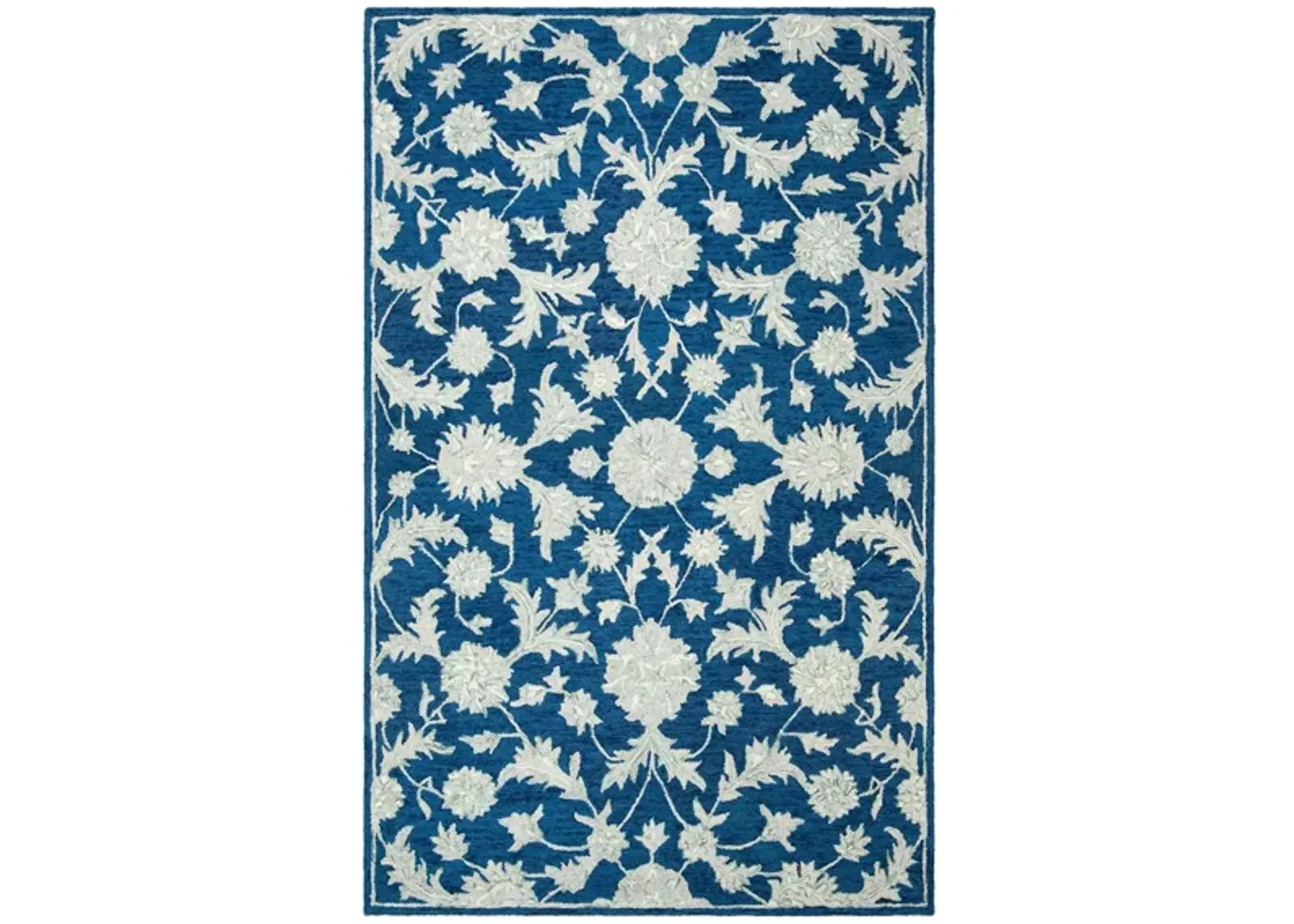 Kruse Area Rug in Navy & Gray by Safavieh