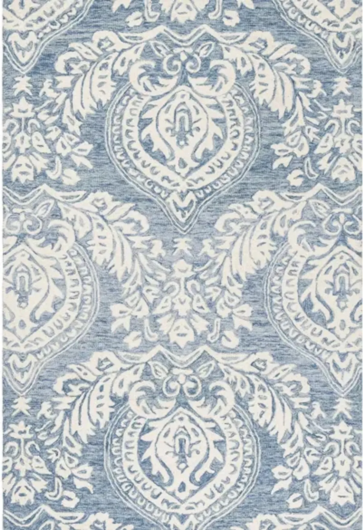 Jorge Area Rug in Blue & Cream by Safavieh