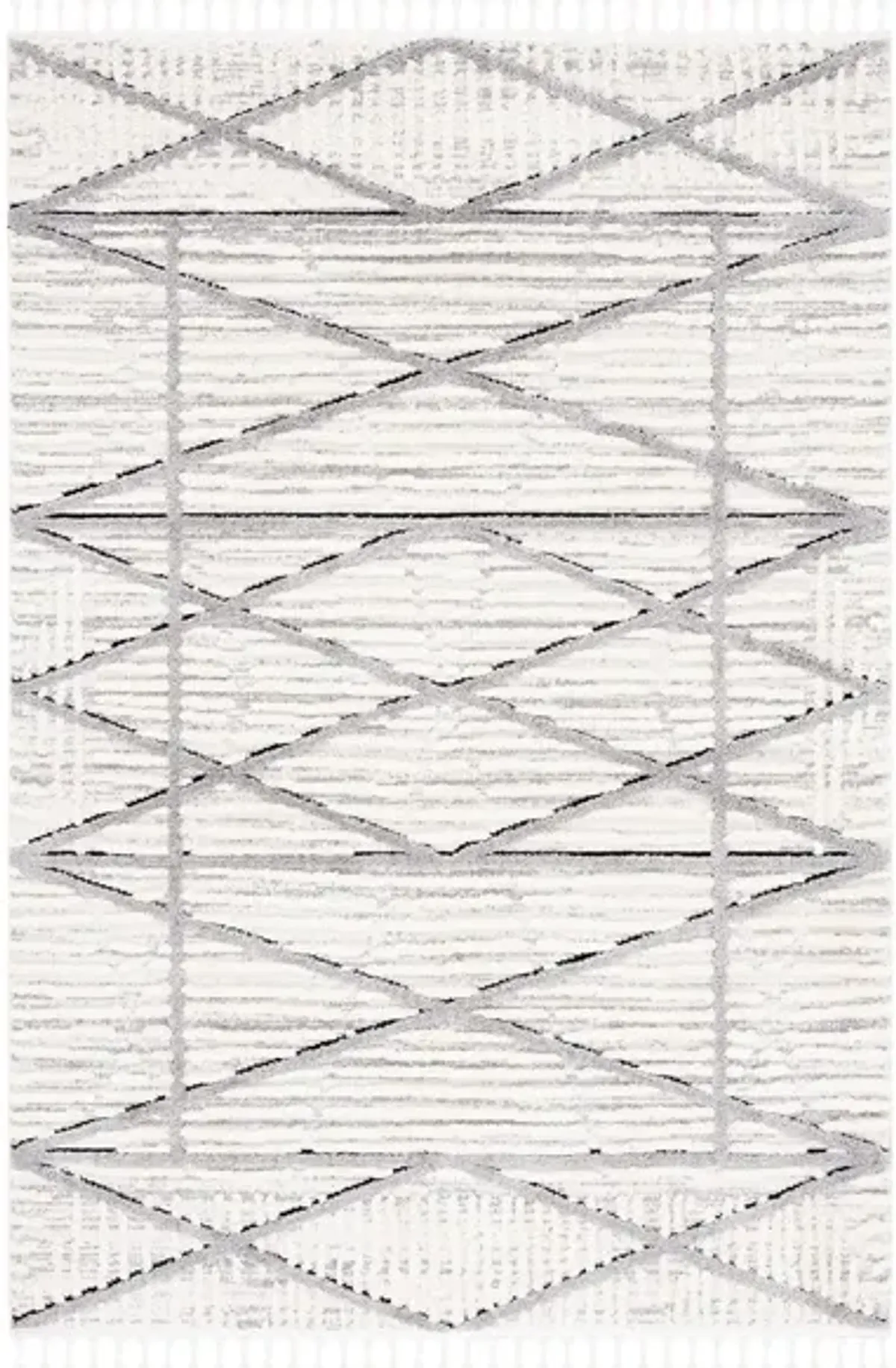 Marrakesh Area Rug in Gray / Ivory by Safavieh