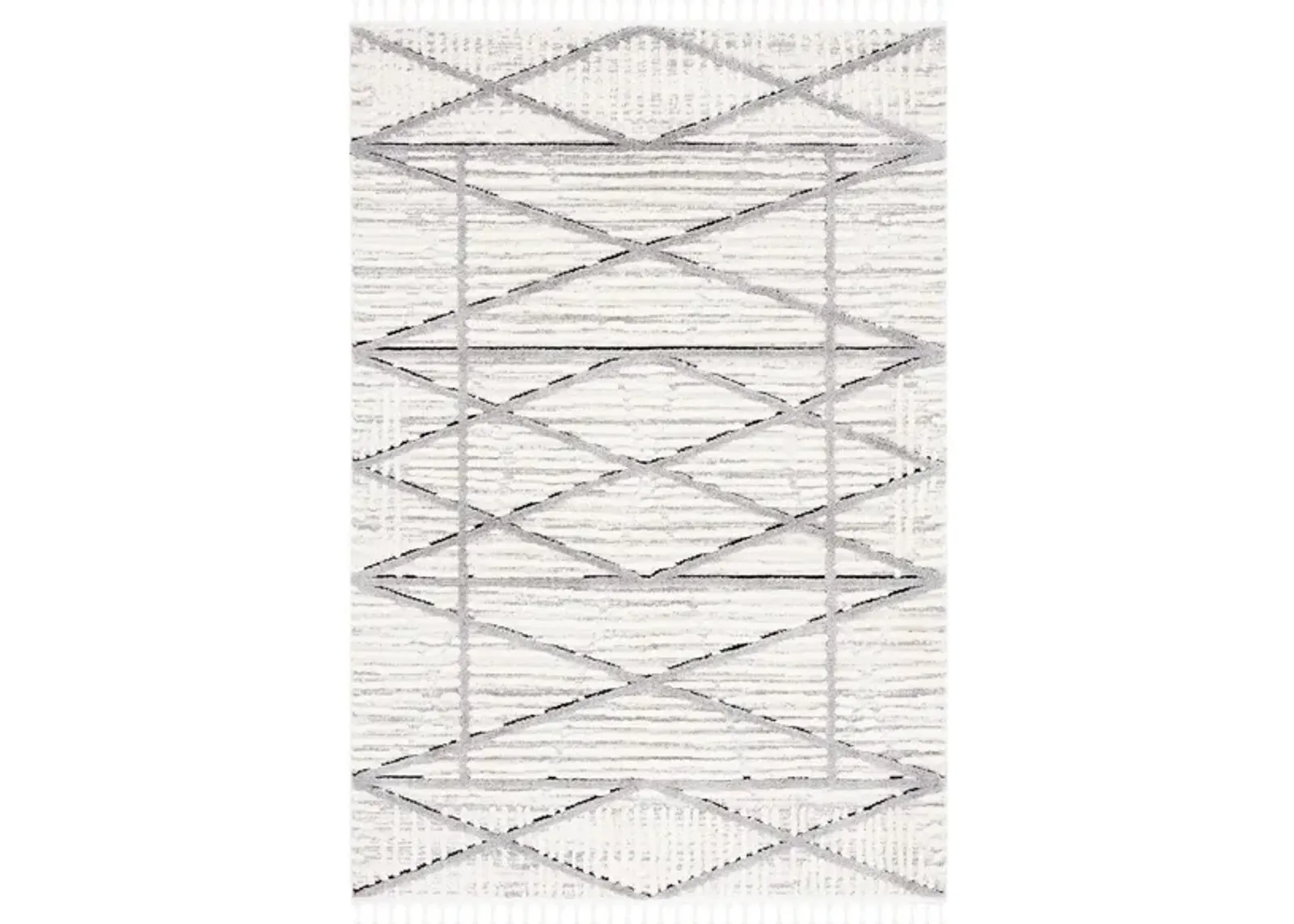 Marrakesh Area Rug in Gray / Ivory by Safavieh