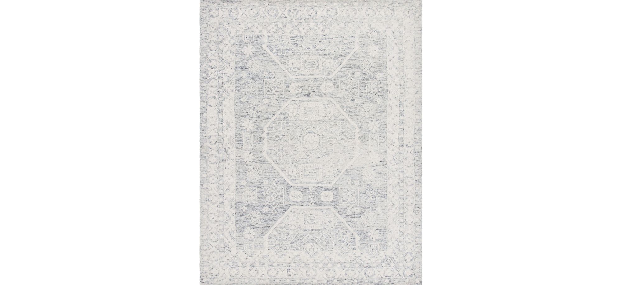 Fluffton Area Rug in Charcoal & Cream by Safavieh