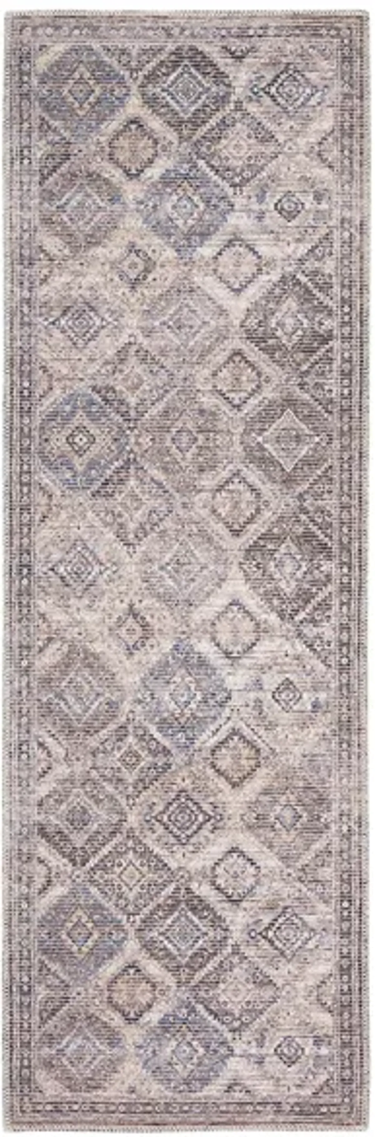 Nicole Curtis Blaiddwyn Area Rug in Ivory/Latte by Nourison