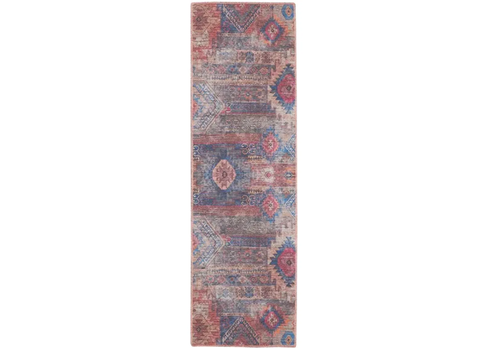 Nicole Curtis Alamos Runner Rug in Multi by Nourison