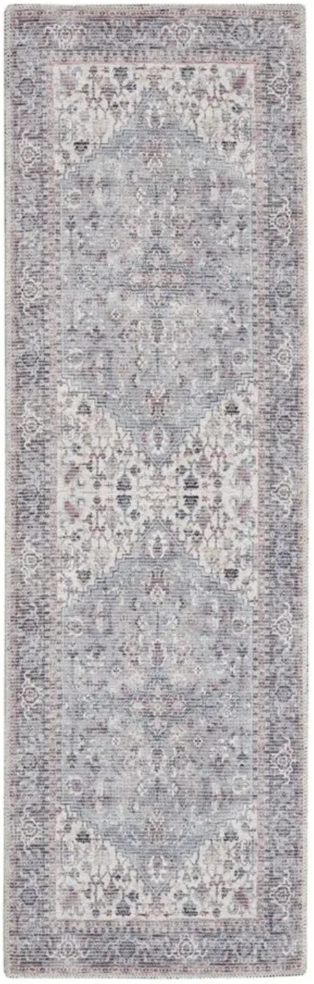 Nicole Curtis Albuquerque Runner Rug in Gray by Nourison