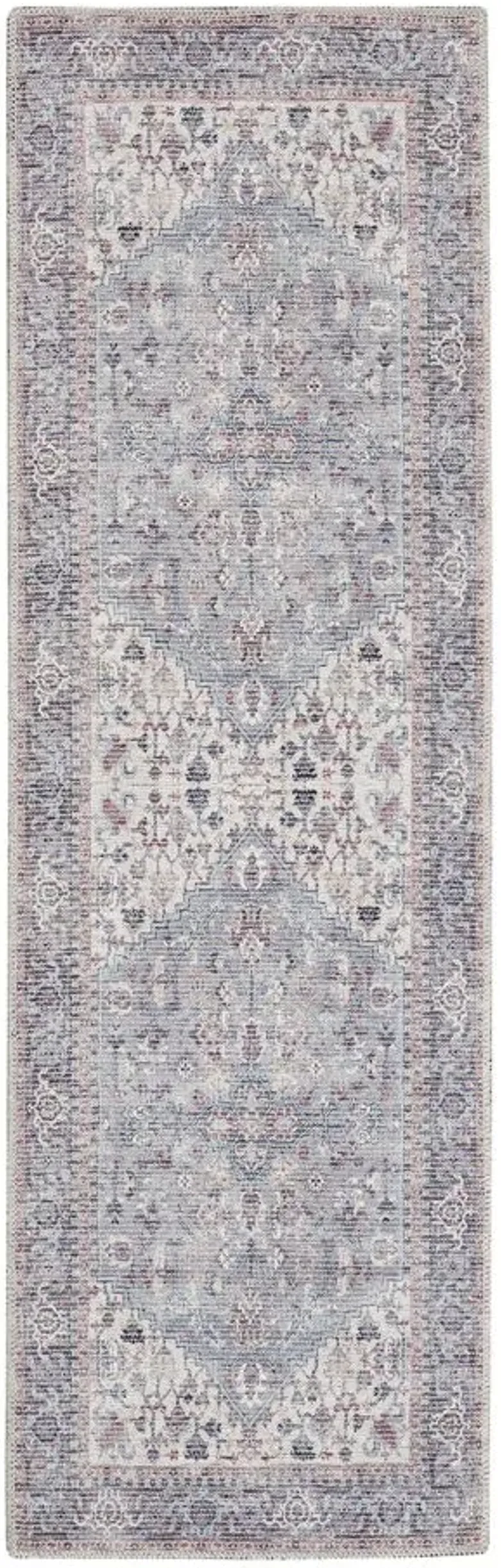 Nicole Curtis Albuquerque Runner Rug in Gray by Nourison