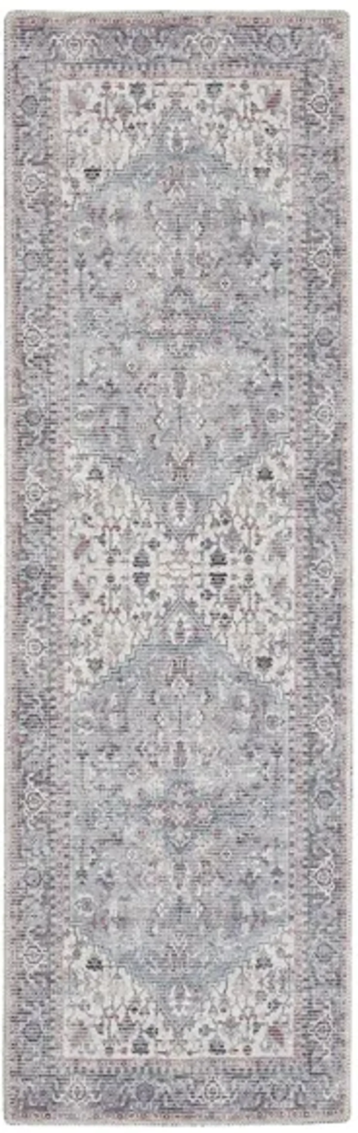 Nicole Curtis Albuquerque Runner Rug in Gray by Nourison