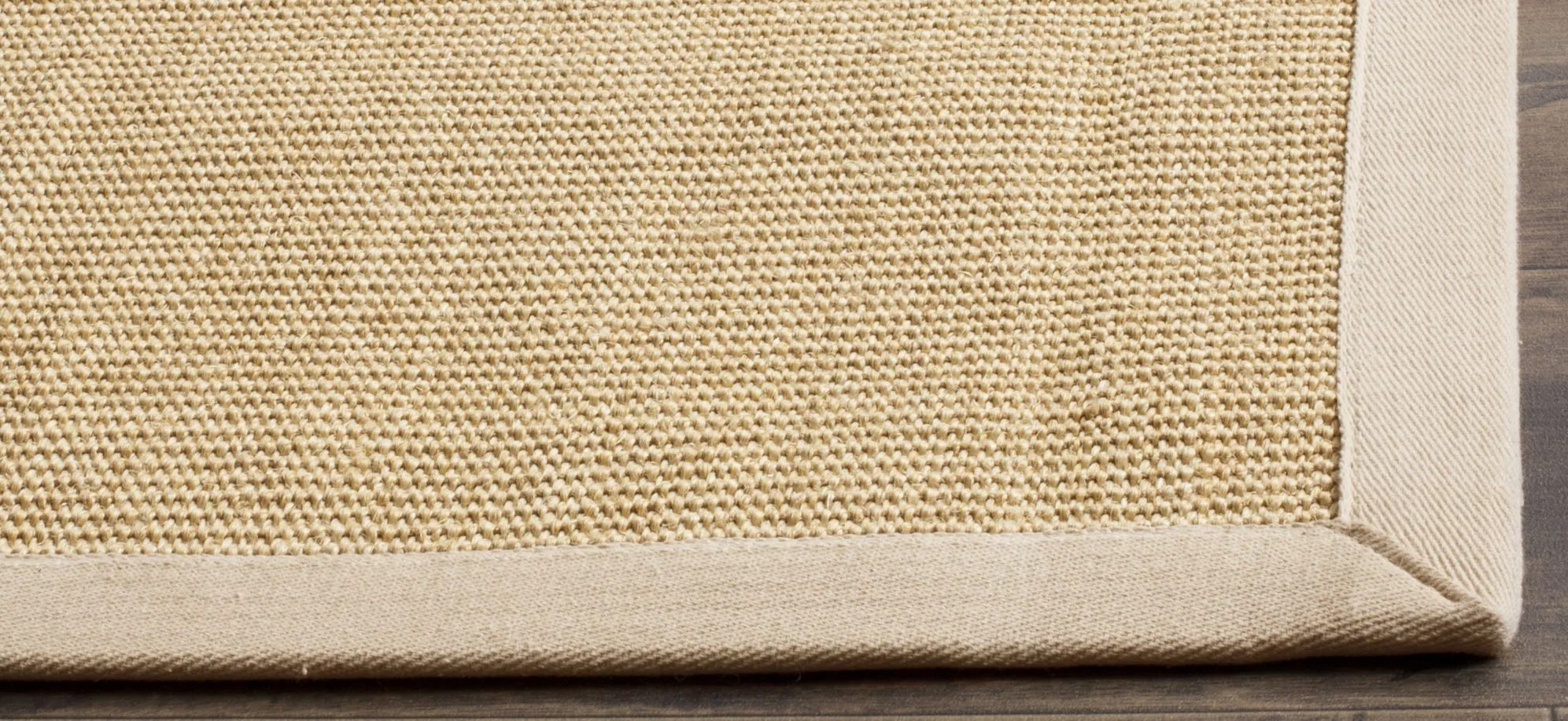 Natural Fiber Area Rug in Maize/Wheat by Safavieh