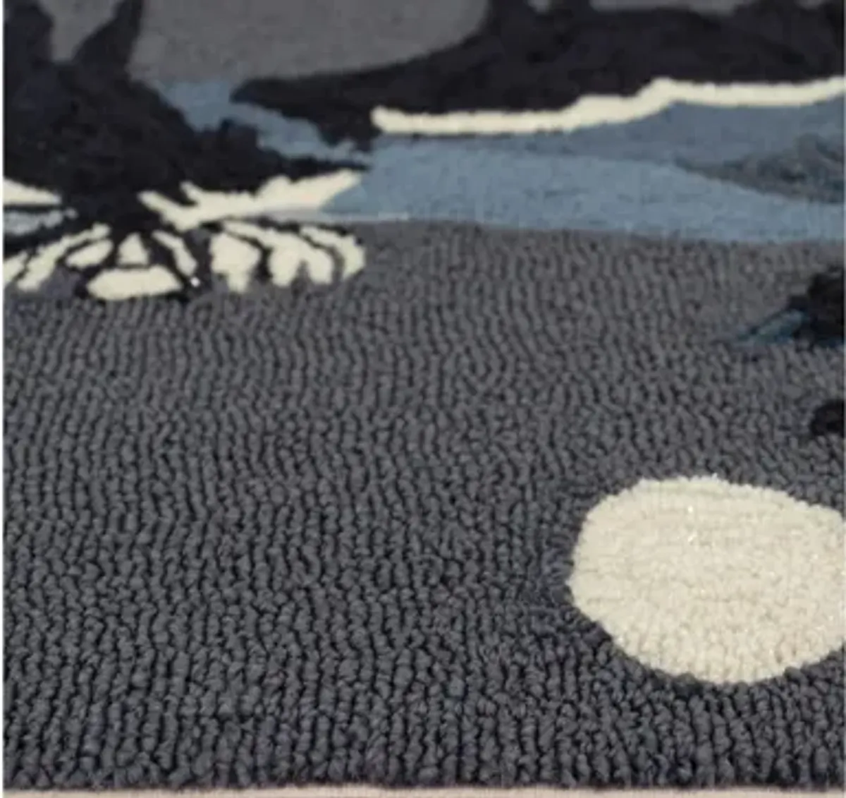 Liora Manne Moonlit Moose Front Porch Rug