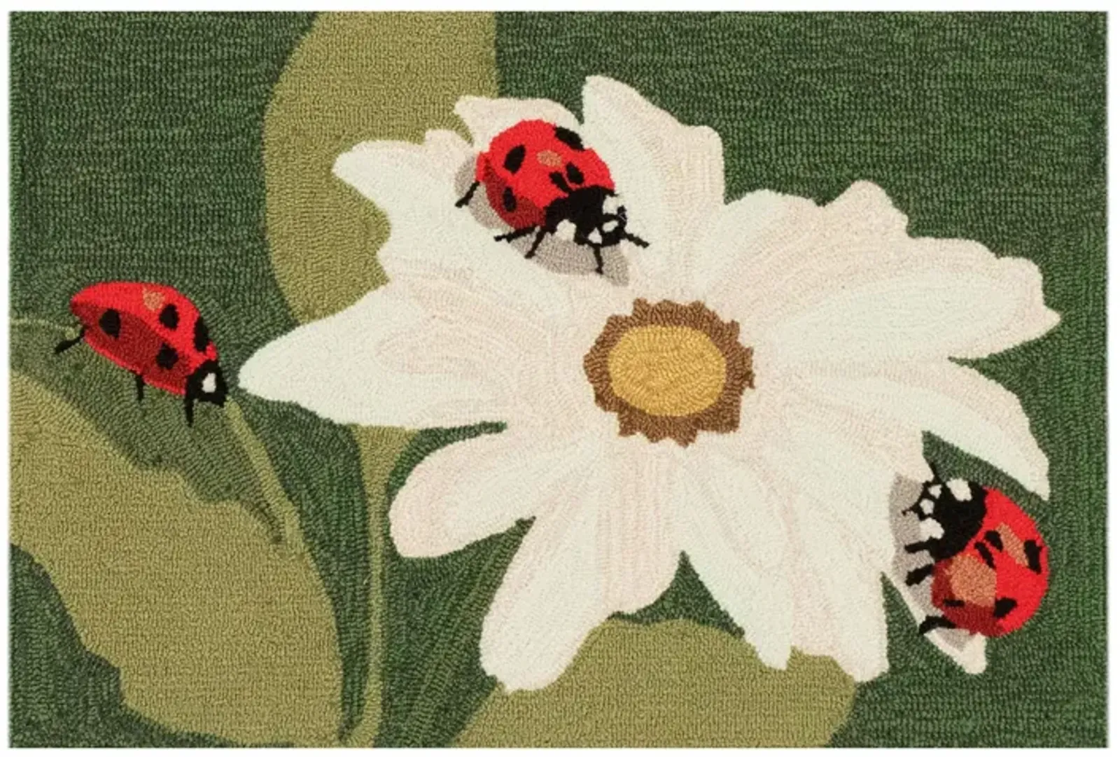 Liora Manne Ladybugs Front Porch Rug